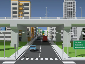 SimplePoly Urban - Low Poly Assets 3D Model
