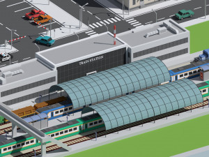 SimplePoly Urban - Low Poly Assets 3D Model