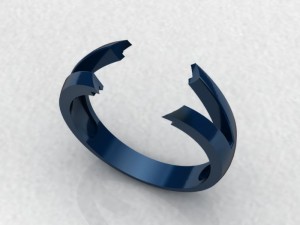 dimonds rhing Modelo de Impressão 3D