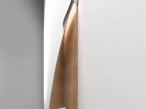 paper light - wall lamp 3D Model