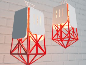 lamp sand bridge 3D-Modell