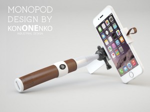 selfie stick monopod 3D Model