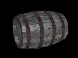 barrel 3D 模型