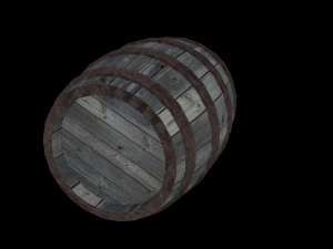barrel 3D 模型