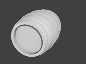 barrel 3D 模型