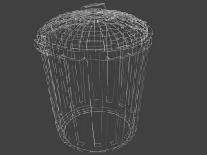 trash can 3D Model