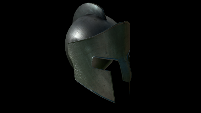 spangen helmet 3D Model .c4d .max .obj .3ds .fbx .stl .blend 