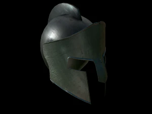 spangen helm 3D Model