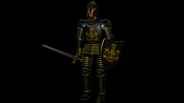 knight Modelo 3D .c4d .max .obj .3ds .fbx .stl .blend