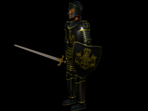 knight Modelo 3D