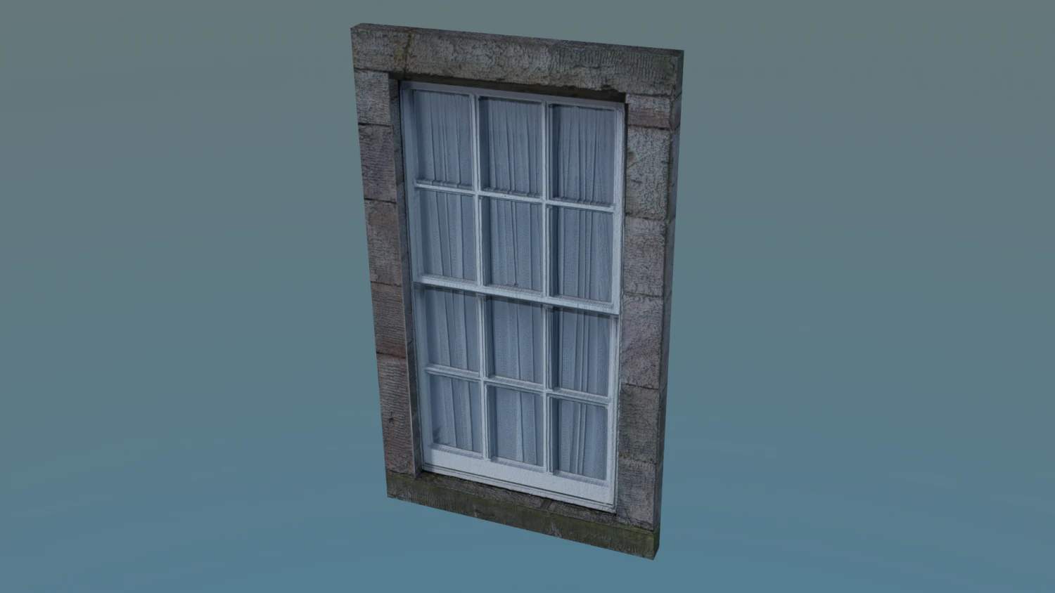 window 2 3D Model .c4d .max .obj .3ds .fbx .stl .blend 