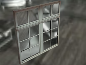 window Modelo 3D