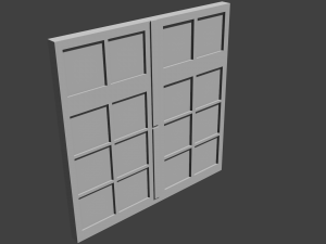 window Modelo 3D