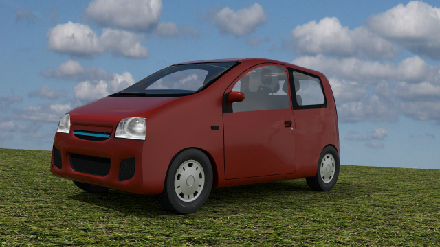car mini Modello 3D .c4d .max .obj .3ds .fbx .stl .blend 