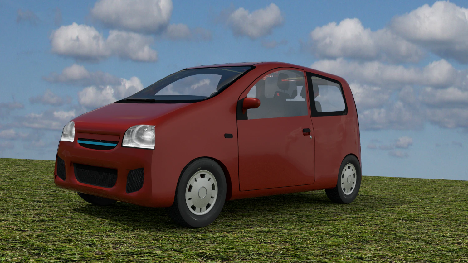 car mini 3D Model .c4d .max .obj .3ds .fbx .stl .blend 