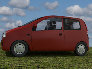 car mini Modello 3D