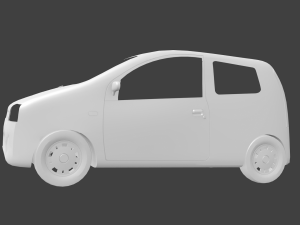 car mini Modello 3D