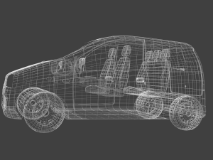 car mini Modello 3D