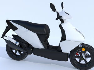 motor scooter 3D-Modell