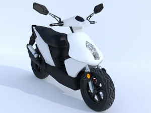 motor scooter 3D Model