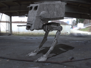 at-st walker 3D-Modell