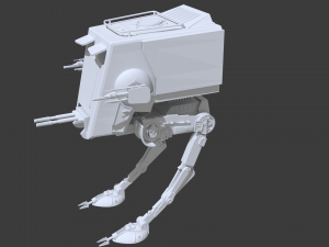 at-st walker 3D-Modell