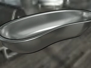 medical equipment kidney dish 3D Model