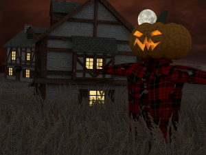 halloween scnene 3D Model