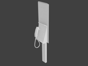 pay phone Model 3D
