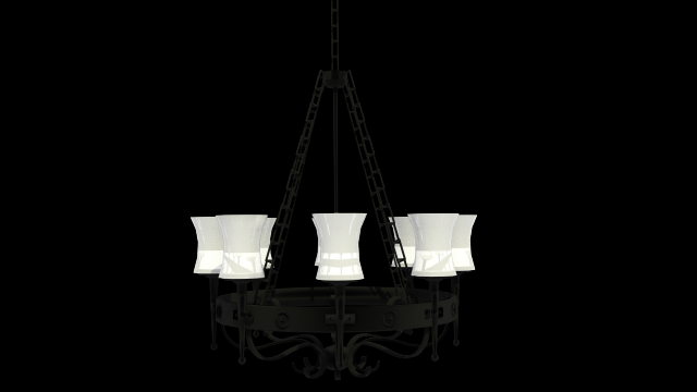 chandelier 3D मॉडल .c4d .max .obj .3ds .fbx .stl .blend 