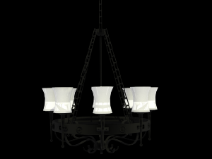 chandelier 3D मॉडल