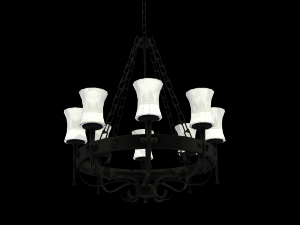 chandelier 3D मॉडल
