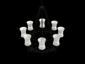 chandelier 3D मॉडल