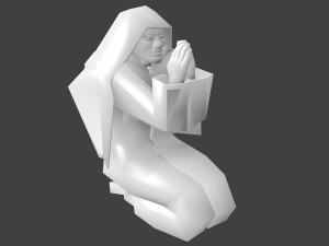 mary Modèle 3D
