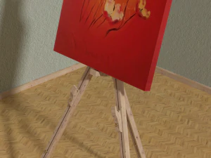 easel 3D Model