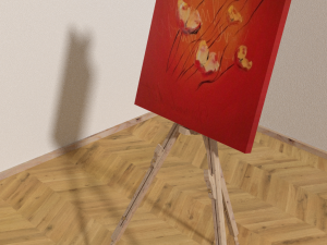 easel 3D-Modell