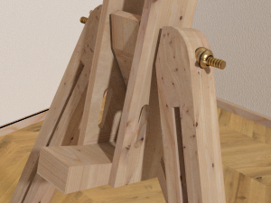 easel 3D-Modell