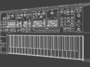keyboard Modelo 3D