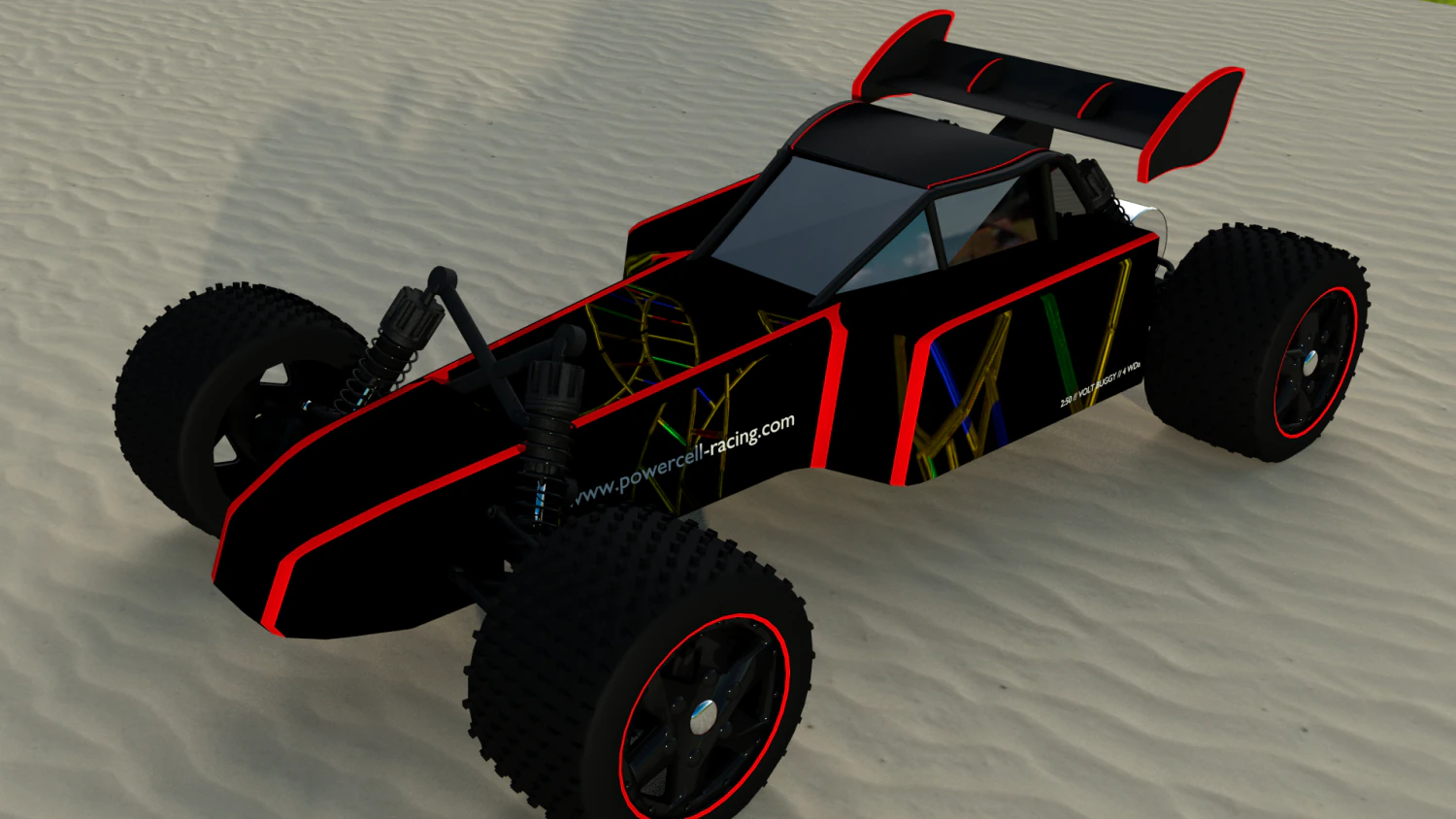 w&oacute;zek wydmowy 1 Model 3D .c4d .max .obj .3ds .fbx .stl .blend 