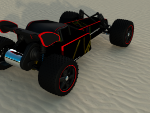 dune buggy1 3D-Modell
