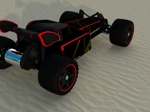 w&oacute;zek wydmowy 1 Model 3D