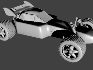 w&oacute;zek wydmowy 1 Model 3D