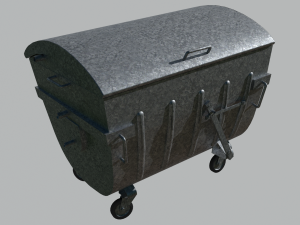 garbage container 3Dモデル