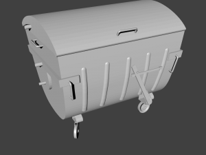 garbage container 3Dモデル
