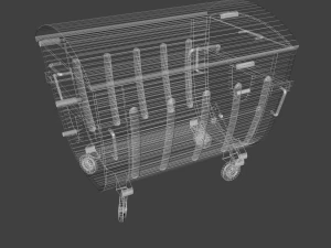 garbage container 3D Model