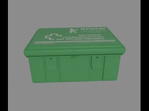 first aid kit 3D Model