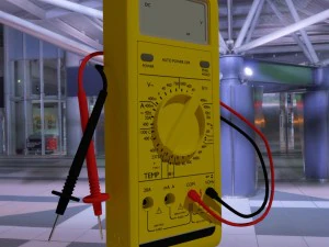 digital multimeter 3D Model