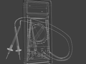 digital multimeter 3D Model