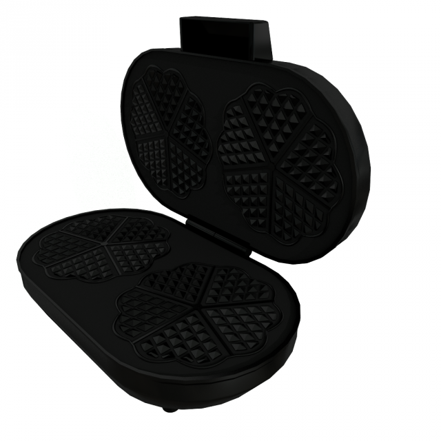 waffle iron 3Dモデル .c4d .max .obj .3ds .fbx .stl .blend 