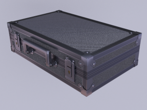 aluminum briefcase 3D Model